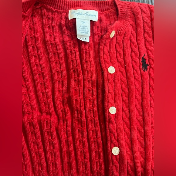 Polo Ralph Lauren Cable Knit Cardigan - Picture 2 of 4